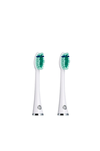 360PRO EVO Sonic Toothbrush Regular Soft Heads White - 2 Pack