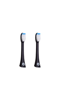 360PRO Sonic Toothbrush Heads  Black - 2 Pack